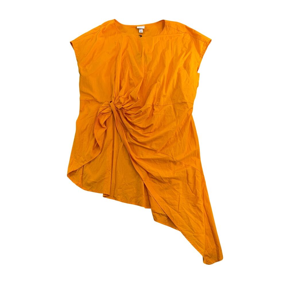 Ava & Viv Women's Dolman Short Sleeve Twisted Hi-Low Blouse - Size 3X - NWT
